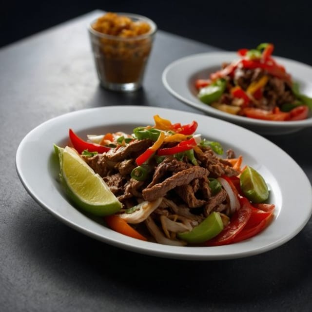 Grilled Steak Fajitas.