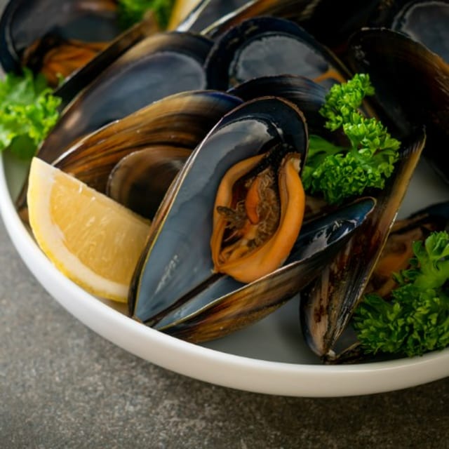 Sauteed Mussels.