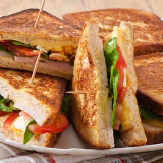 Turkey Chipotle Avocado Club Sandwich