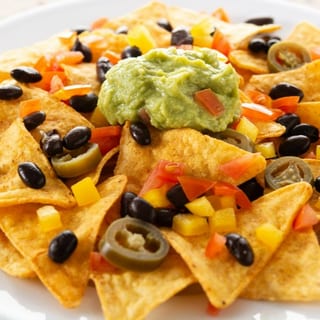 Triple Bean Nachos